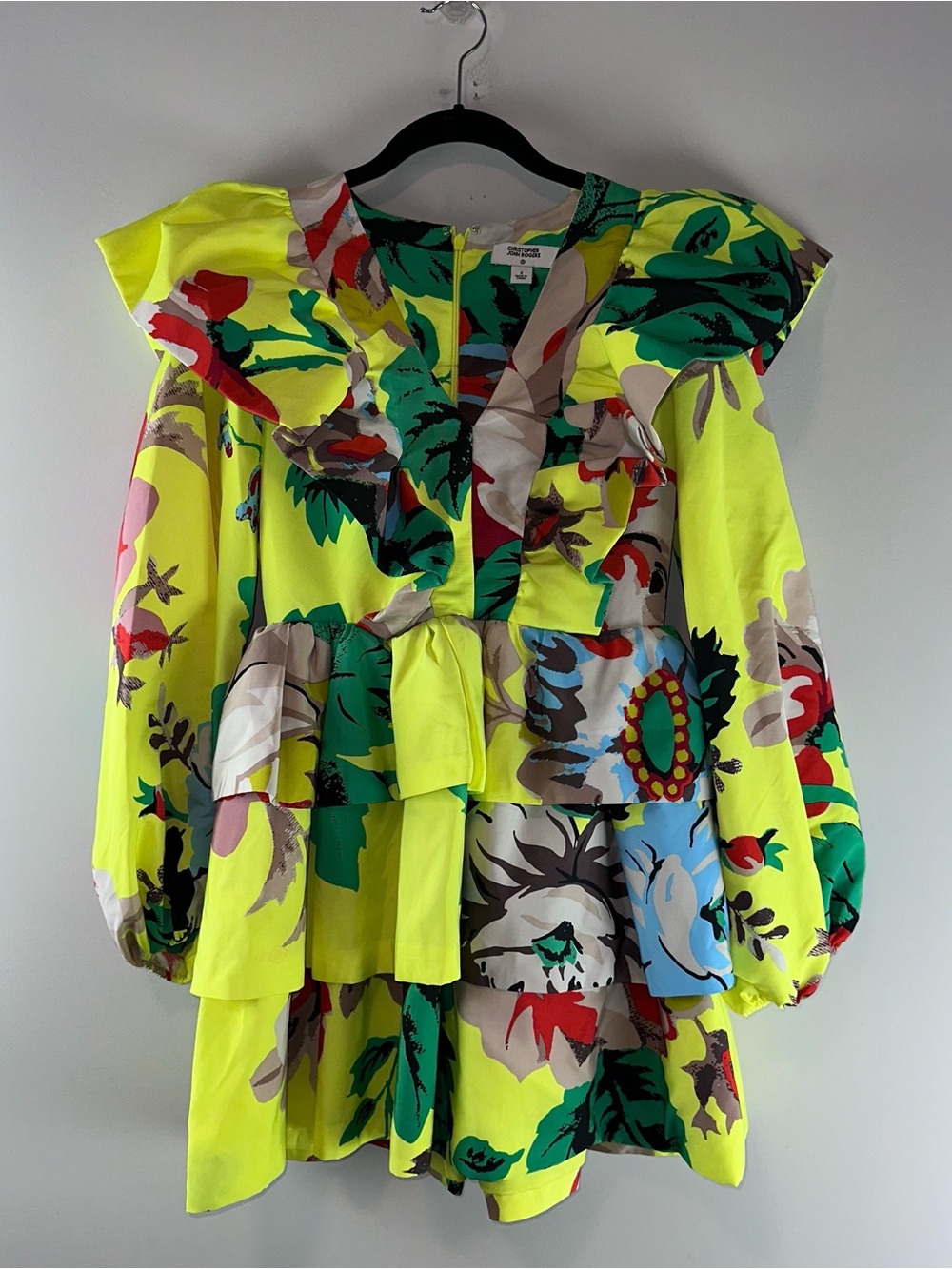 Christopher John Rogers x Target Colorful Mini Dress Size 2